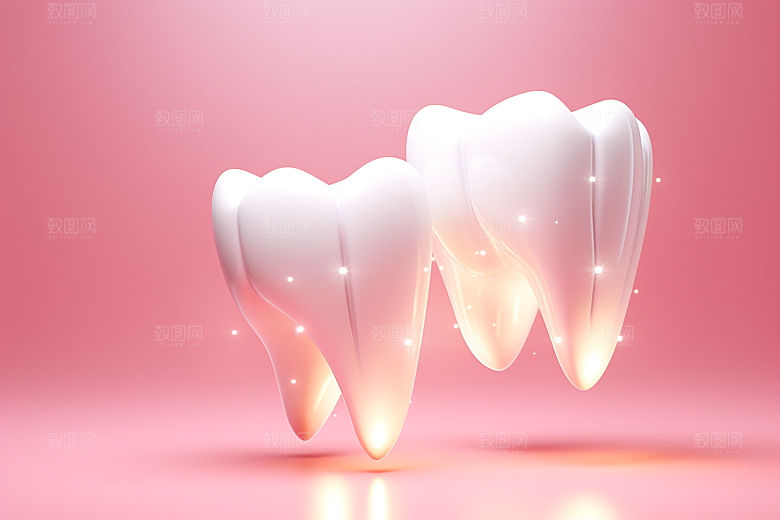 牙齿3D牙科模型