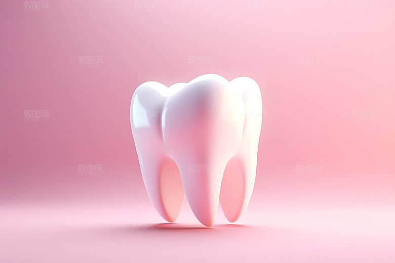 牙齿口腔健康C4D模型