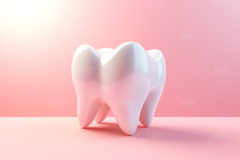 牙齿医疗C4D模型