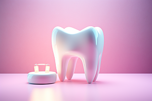 牙齿医疗牙科模型