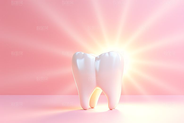 牙齿C4D高清模型