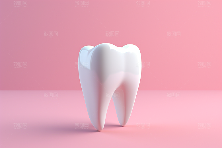 牙齿3D齿科模型