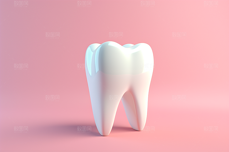 牙齿口腔健康3D模型