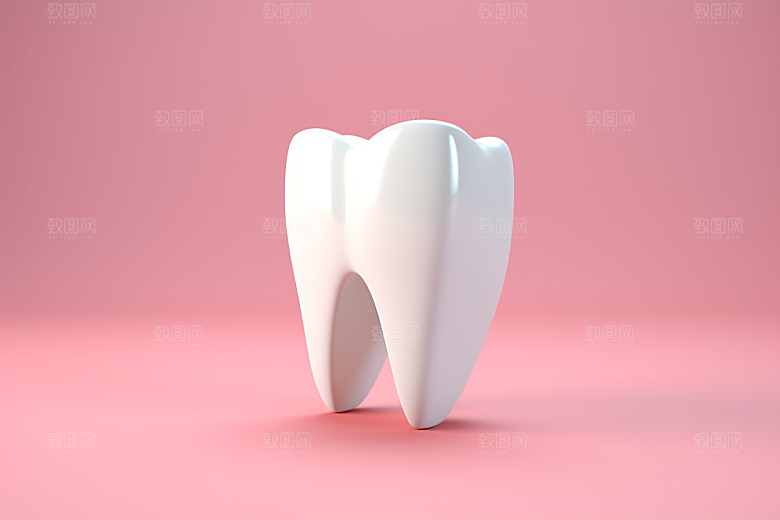 牙齿立体C4D模型