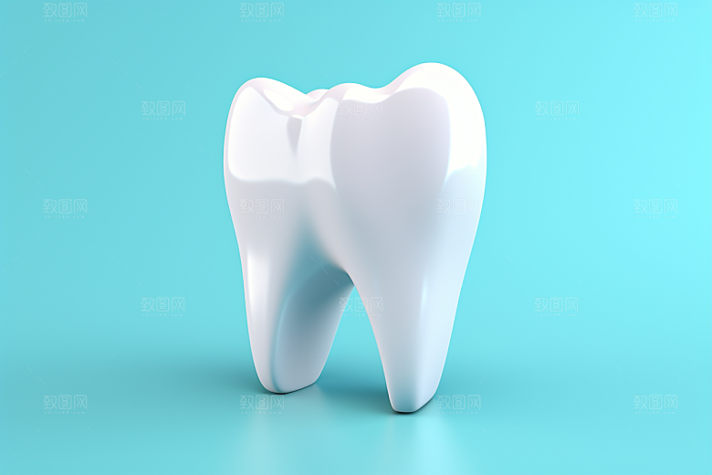 牙齿3D口腔健康模型