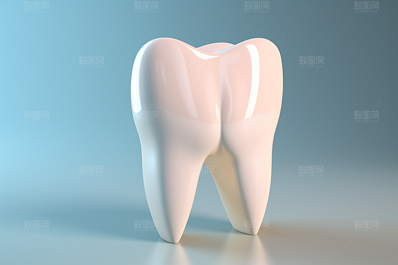 牙齿口腔健康3D模型