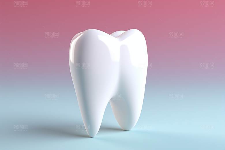 牙齿C4D齿科模型