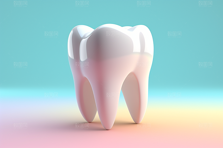 牙齿医学C4D模型