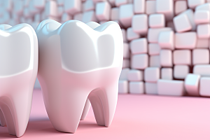 牙齿C4D牙科模型