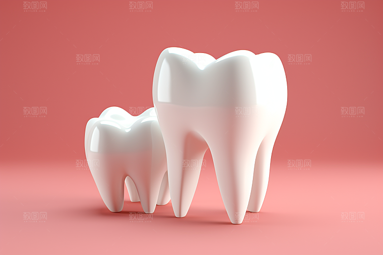 牙齿C4D医学模型