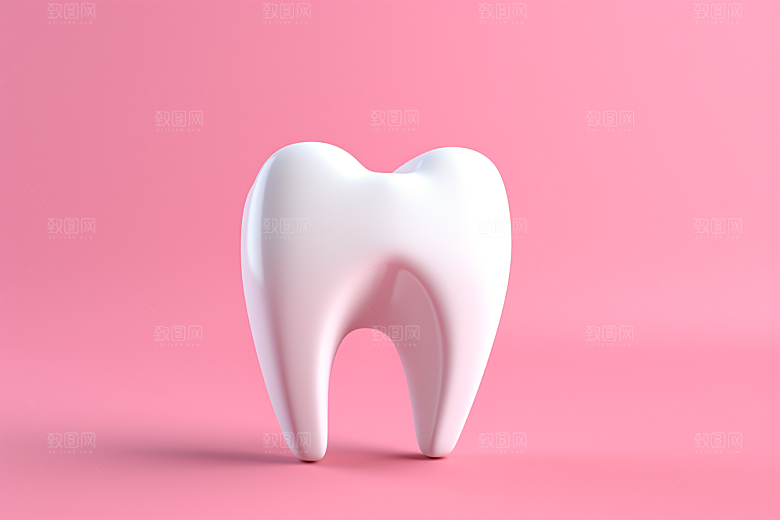 牙齿口腔健康C4D模型