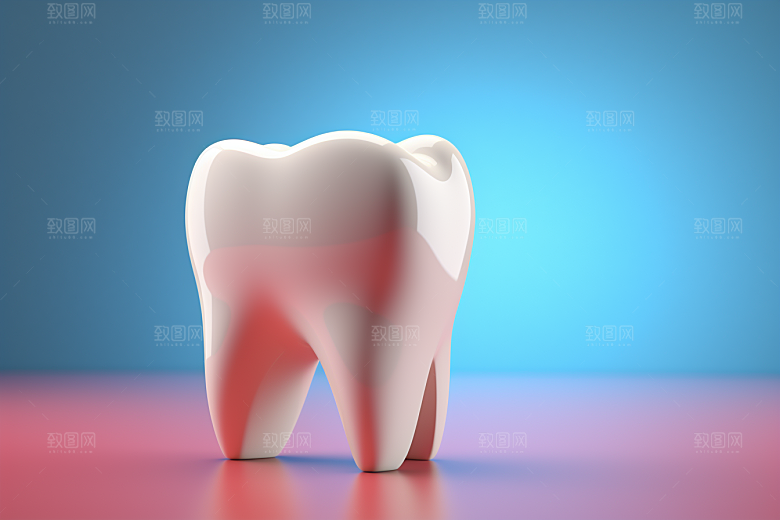 牙齿3D齿科模型