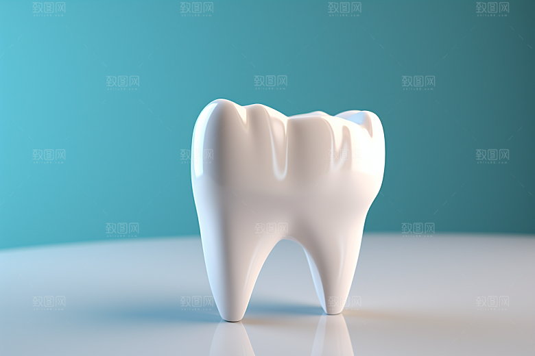 牙齿立体C4D模型