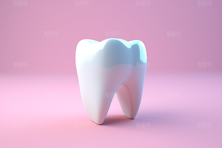 牙齿卡通医疗模型