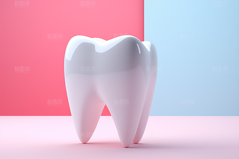 牙齿C4D高清模型