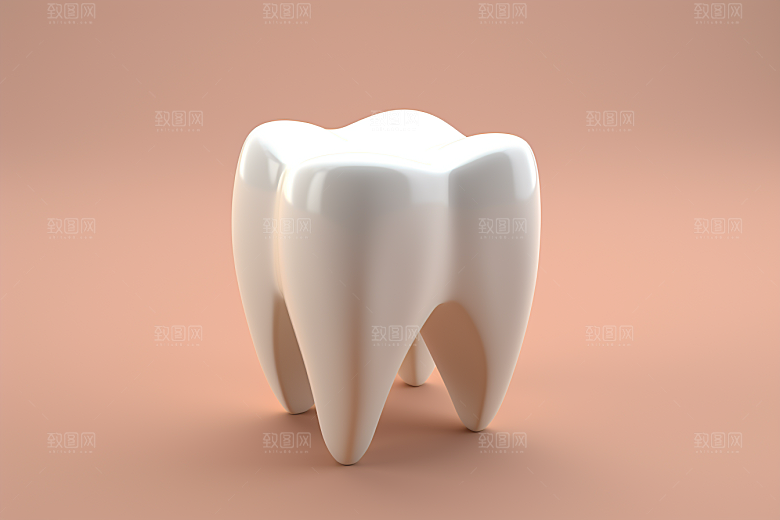 牙齿3D口腔健康模型