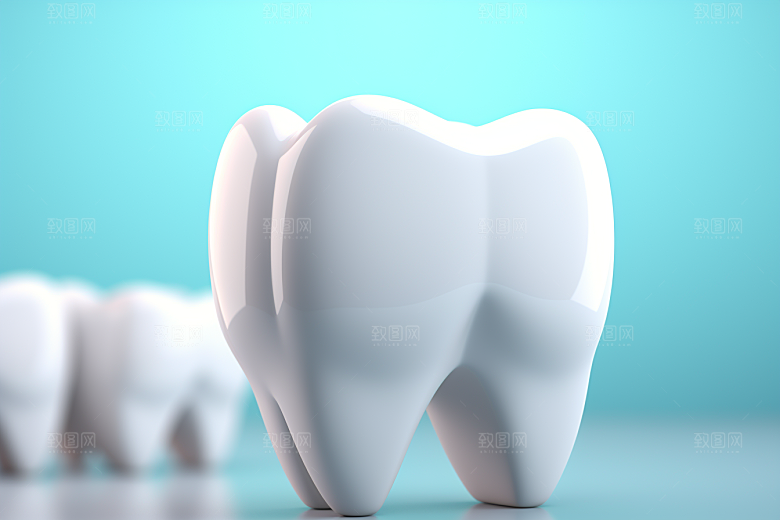 牙齿C4D齿科模型