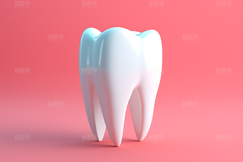牙齿立体3D模型