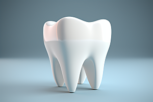 牙齿口腔健康3D模型