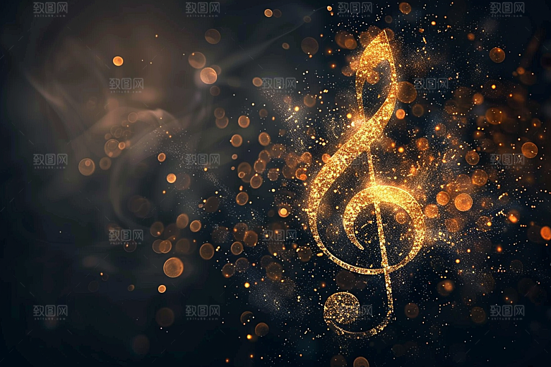 音符音乐梦幻素材
