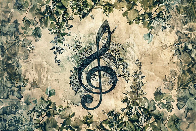 音符元素梦幻素材