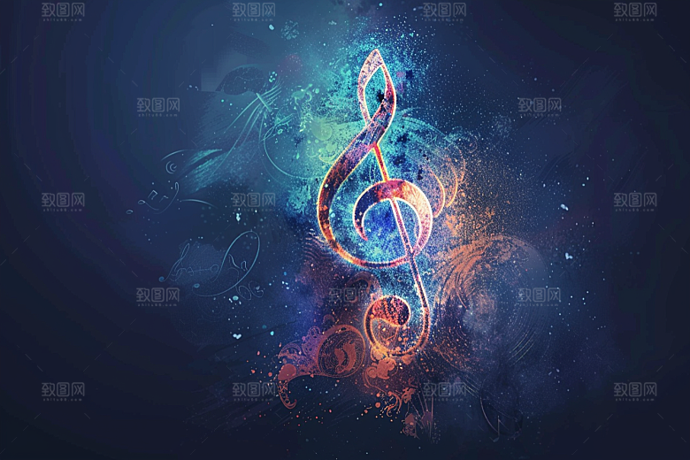 音符音乐元素素材