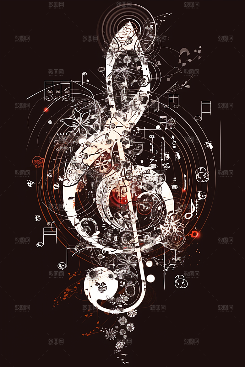 音符梦幻乐章素材