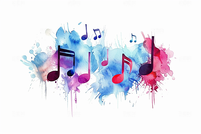 音符乐符音乐素材