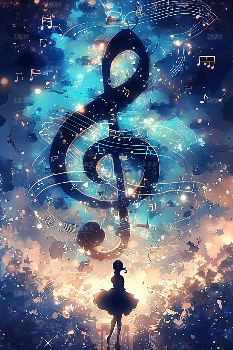 音符高清活泼素材