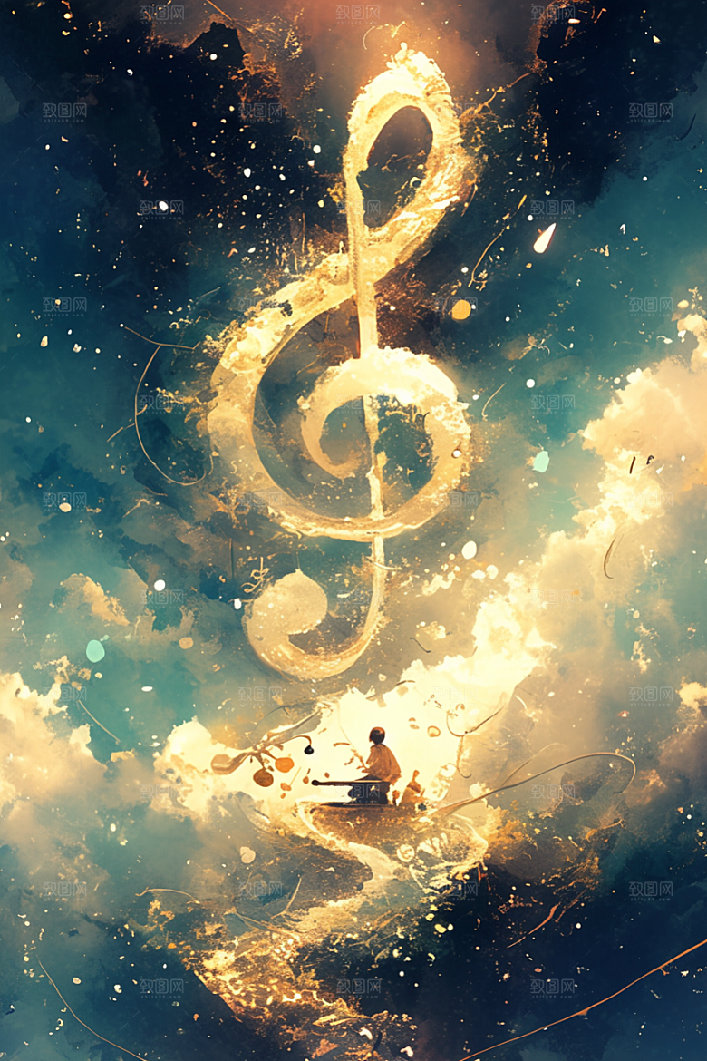 音符梦幻乐符素材