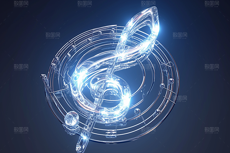 音符平面活泼素材
