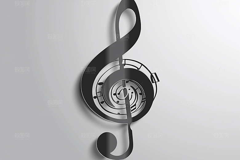 音符活泼乐章素材