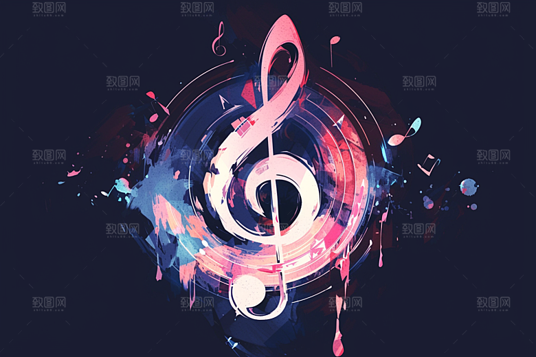 音符音乐高清素材
