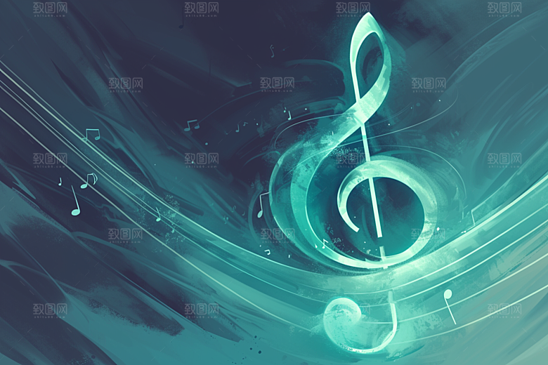 音符元素乐符素材