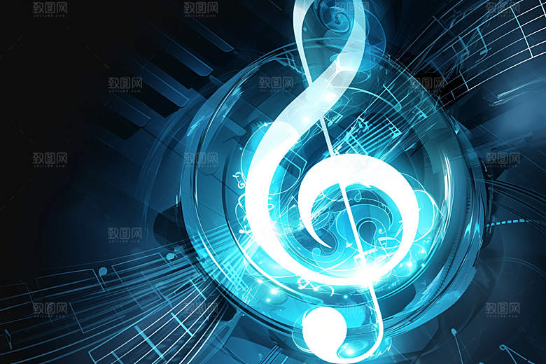 音符元素乐符素材
