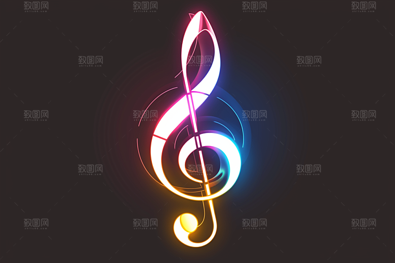 音符梦幻音乐素材