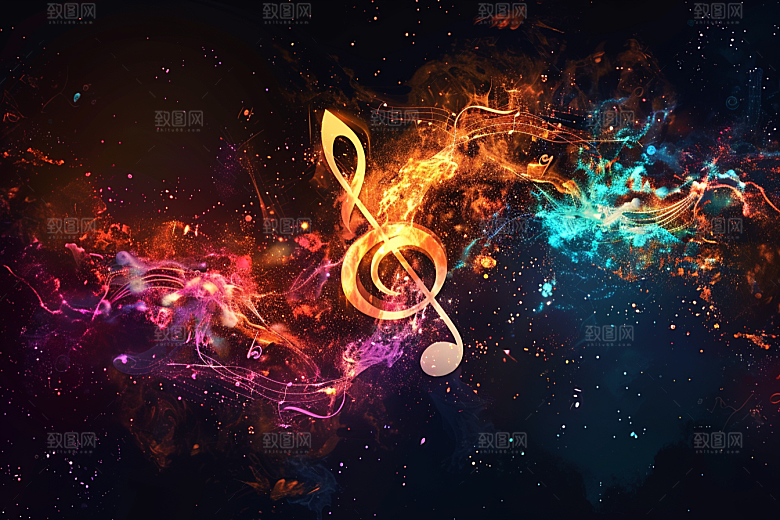音符梦幻乐章素材