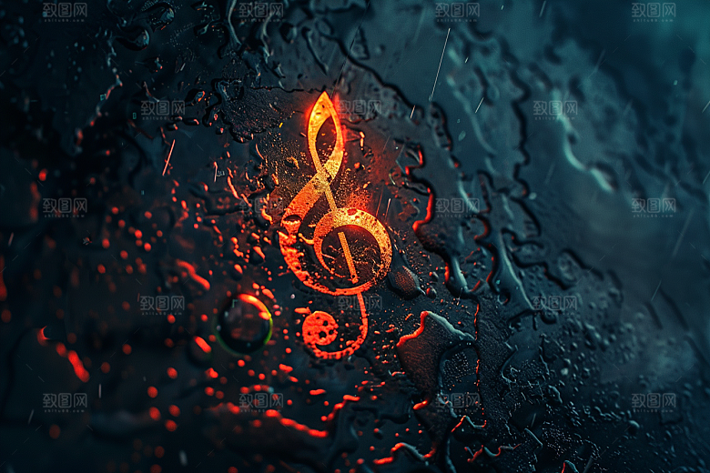 音符乐符音乐素材