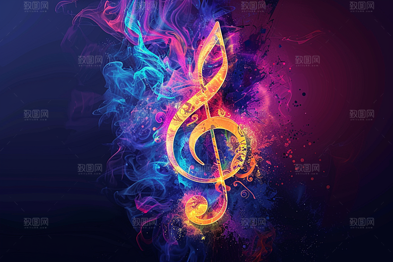 音符高清音乐素材