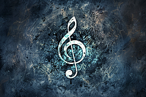音符活泼高清素材