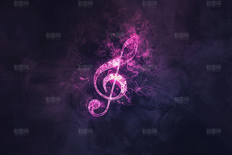 音符跃动乐符素材