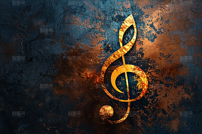 音符梦幻跃动素材