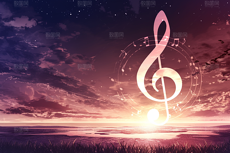 音符元素乐符素材