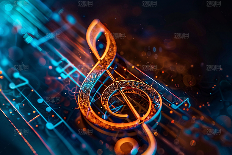 音符音乐平面素材