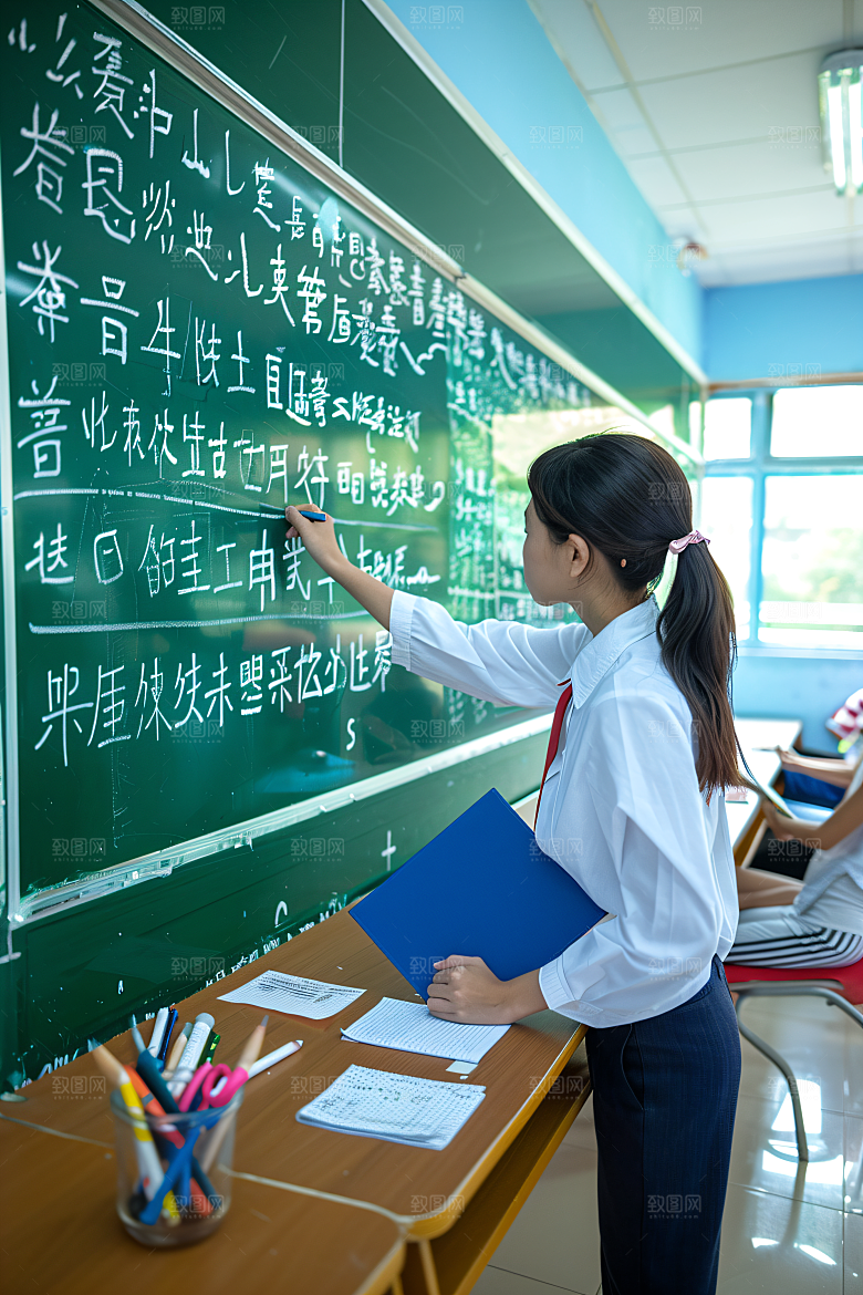 英语外教口语高清摄影图