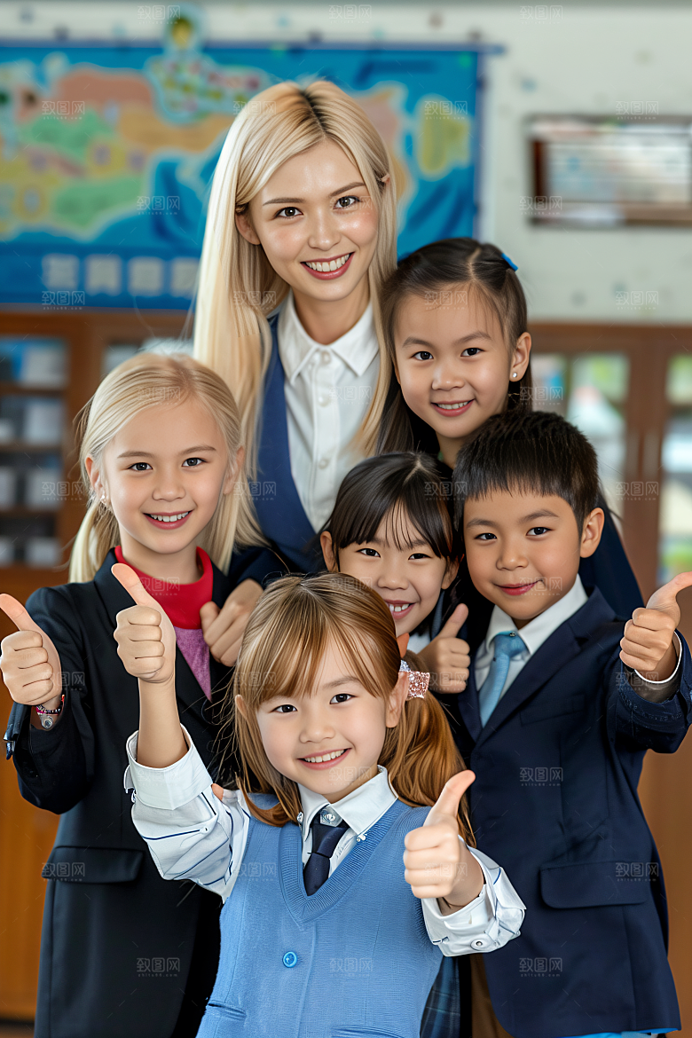 英语外教外国人老师摄影图