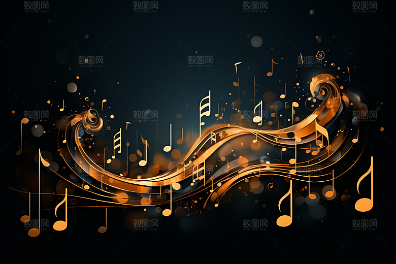 音乐音符高清乐符素材