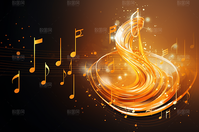 音乐音符乐符灵动素材