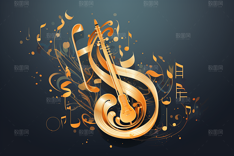 音乐音符乐符高清素材