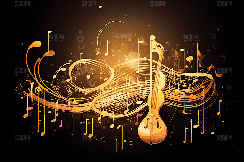 音乐音符乐章旋律素材